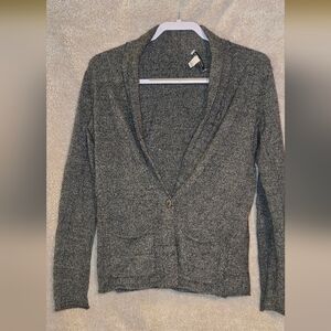 Autumn Cashmere Charcoal Cardigan